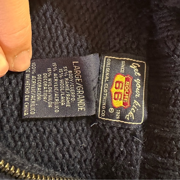 vintage route 66 jacket sweater from the 70s!!! - Picture 3 of 3